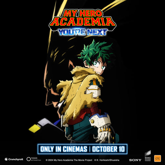 My Hero Academia: You're Next Movie Pass Giveaway